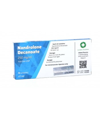 Global Pharma Nandrolon Decanoate 250 Mg 10 x 1ml