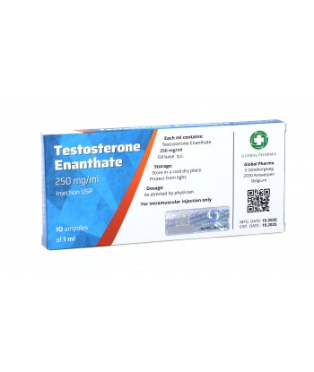 Global Pharma Testosteron Enanthat 250 Mg 10 x 1ml