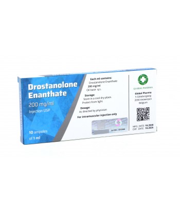 Global Pharma Drostanolon Enanthate 200 Mg 10 x 1ml