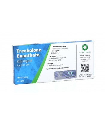 Global Pharma Trenbolon Enanthat 200 Mg 10 x 1ml