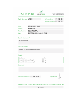 Deus Medical Raloxifen 60Mg 50 Tabletten