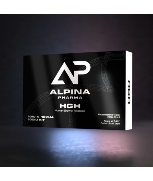 Alpina Pharma HGH 10iu x 10 vial