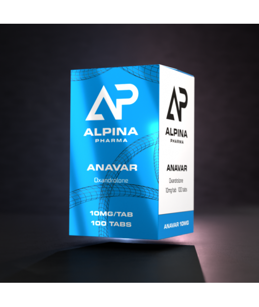 Alpina Pharma Anavar 10 mg 100 tabs